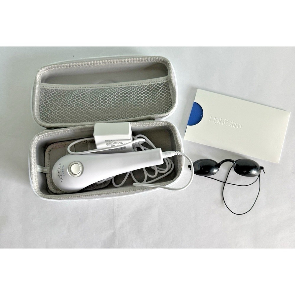 LightStim for Acne LED Light Therapy Device FDA Cleared w/ Case